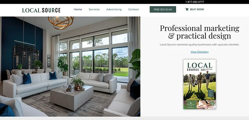 Screenshot of UR Local Source