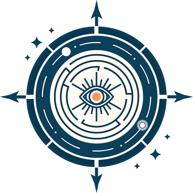 Psychedelic Wayfinder logo